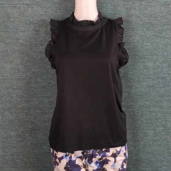 Banana Republic Ruffle Couture Tee - Picture 1 of 9